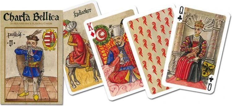 Karty standard Charta Bellica PIATNIK, Piatnik