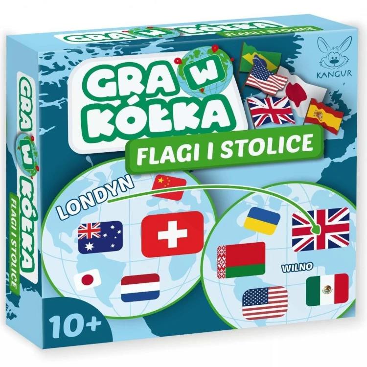 Gra w Kółka Flagi i Stolice, Kangur