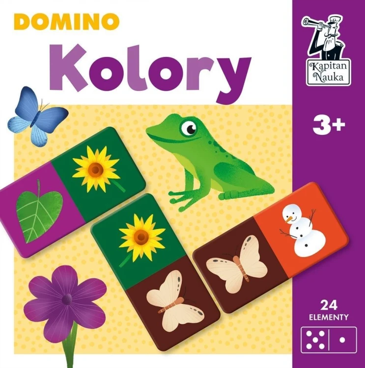 Kapitan Nauka. Kolory. Domino, Ewa Iwaniuk