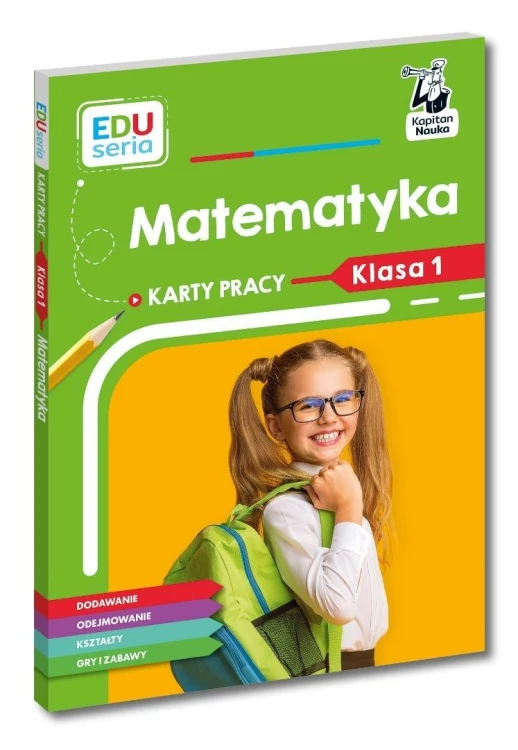 EDUseria Matematyka Karty pracy kl.1 Kapitan Nauka