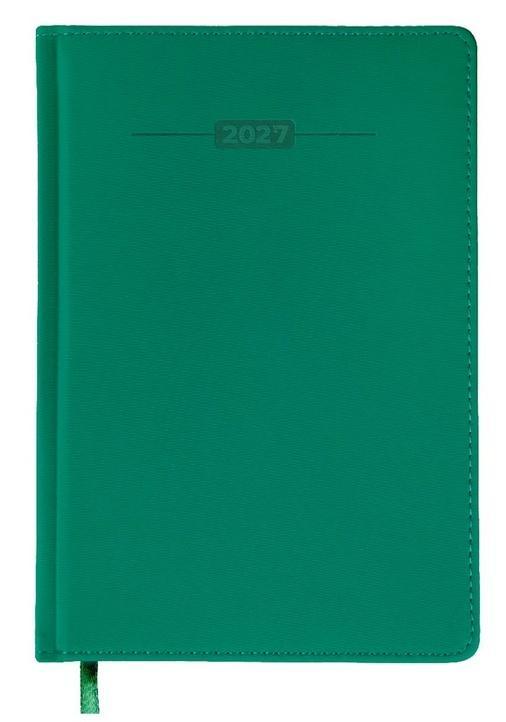Terminarz 2027 A5 dzienny zielony