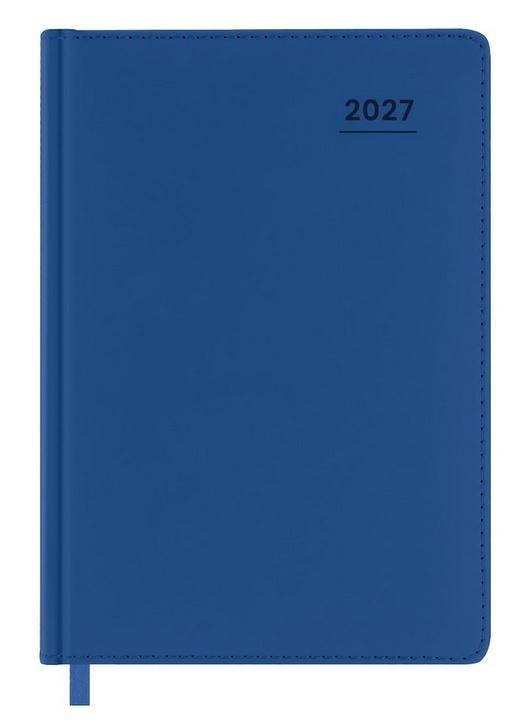 Terminarz 2027 A5 dzienny niebieski