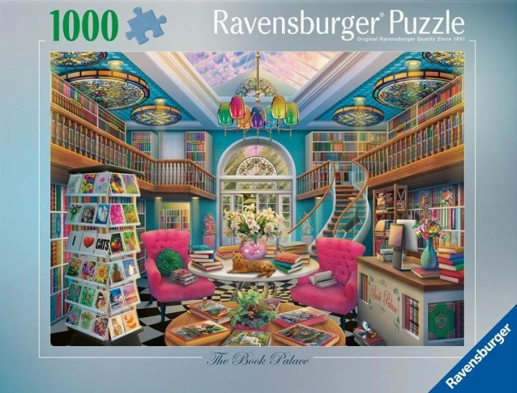 Puzzle 1000 Pałac Książek, Ravensburger