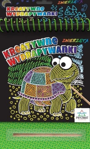 Kreatywne wydrapywanki zwierzęta, praca zbiorowa