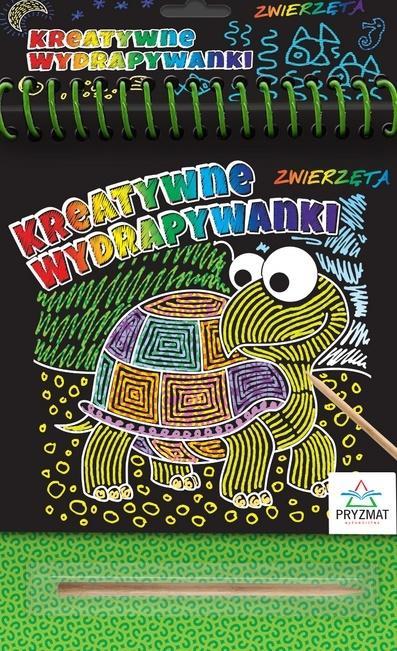 Kreatywne wydrapywanki zwierzęta, praca zbiorowa