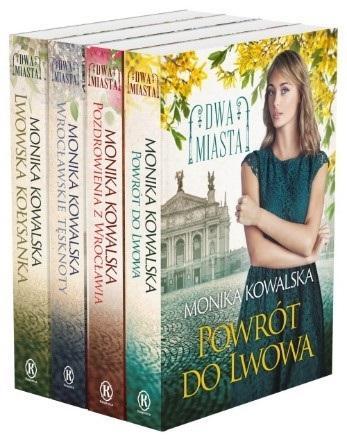 Pakiet: Dwa miasta 1-4, Monika Kowalska