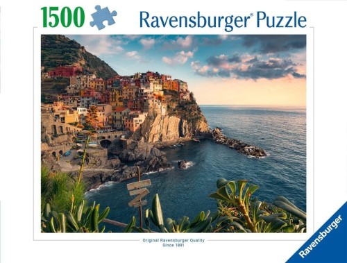 Puzzle 1500 Widok na Cinque Terre, Ravensburger