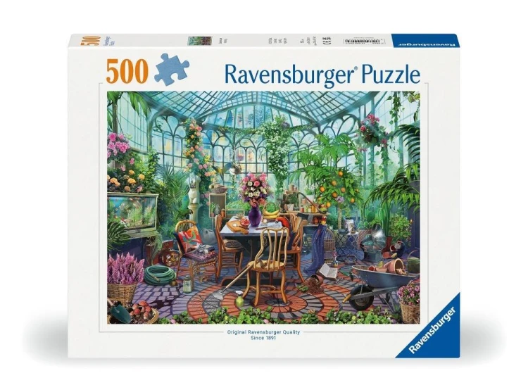 Puzzle 2D: Roślinna komnata 500el, Ravensburger