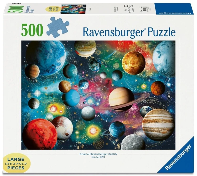 Puzzle 2D: Planetarium 500el, Ravensburger