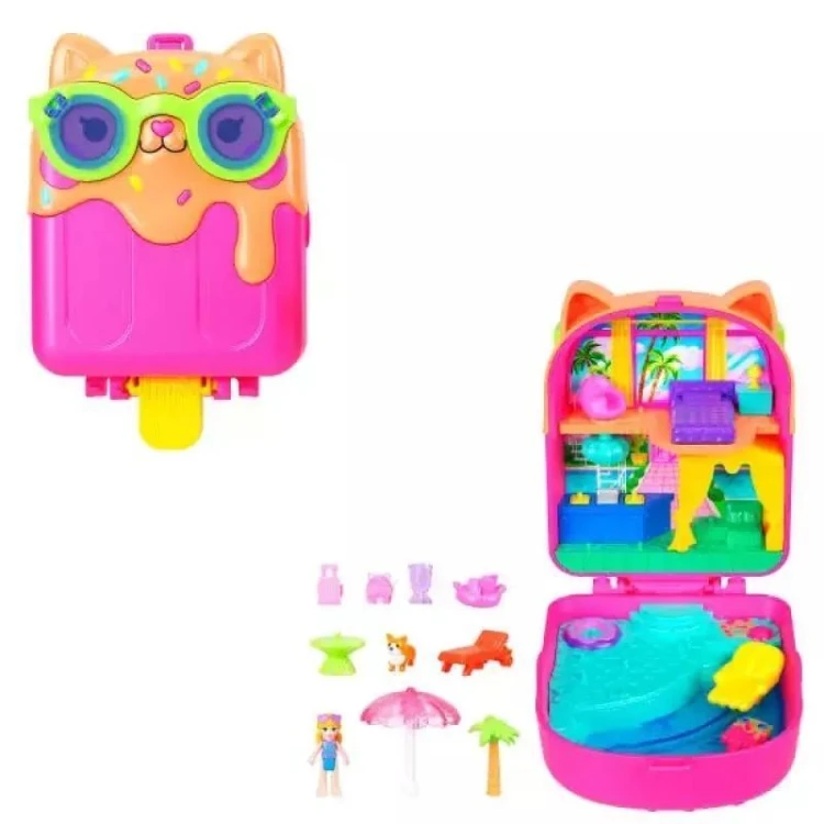 Polly Pocket Zestaw kompaktowy, Mattel