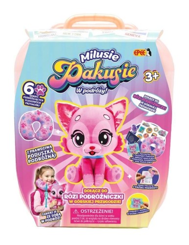 Milusie Pakusie w Podróży - Rózia Podróżniczka