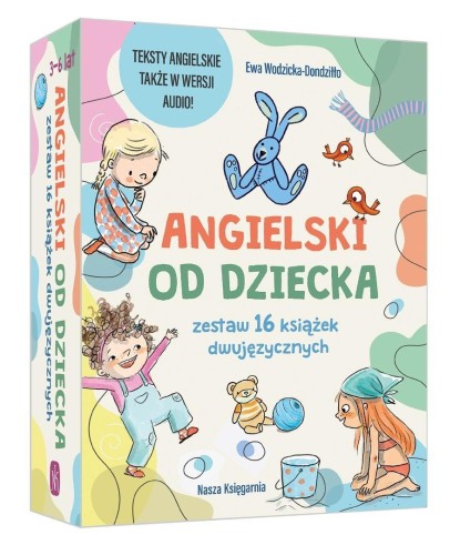 Angielski od dziecka - zestaw 16 książek...