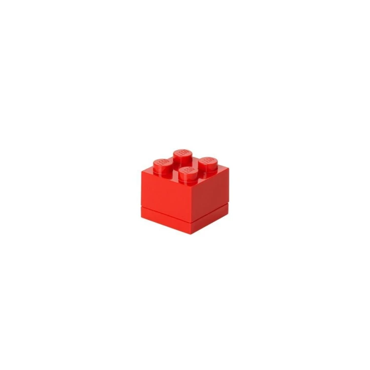 LEGO(R) pudełeczko klocek czwórka czerwony, NHG