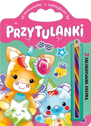 Malowanka z naklejkami Przytulanki, Anna Podgórska
