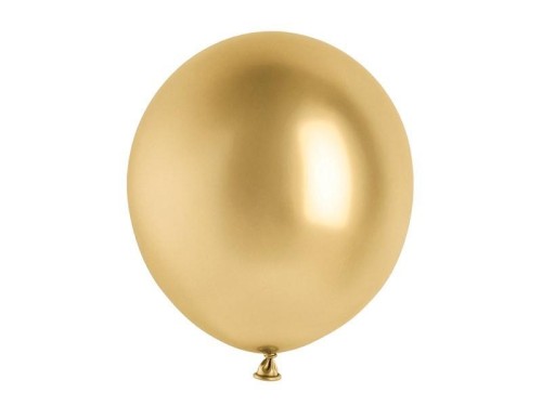 Balony Glossy złoty 46cm 5szt