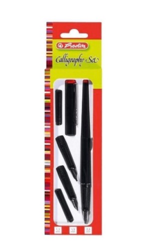 Zestaw do kaligrafii 1.1, 1.5, 2.3 mm, HERLITZ
