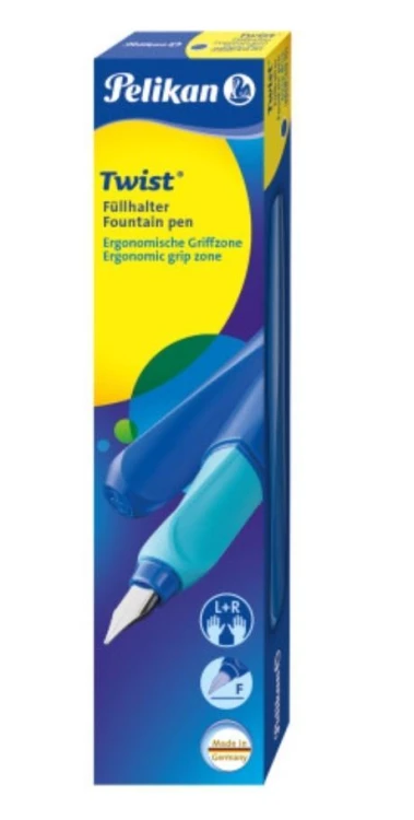 Pióro wieczne Twist F Deep blue, PELIKAN