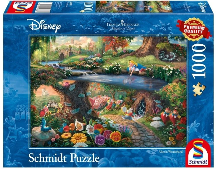 Puzzle PQ 1000 Alicja w Krainie Czarów G3, Schmidt