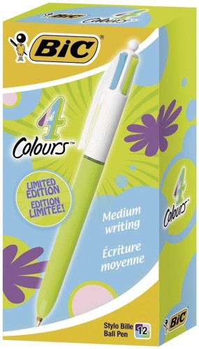 Długopis 4 Colours Fashion (12szt) BIC, BIC