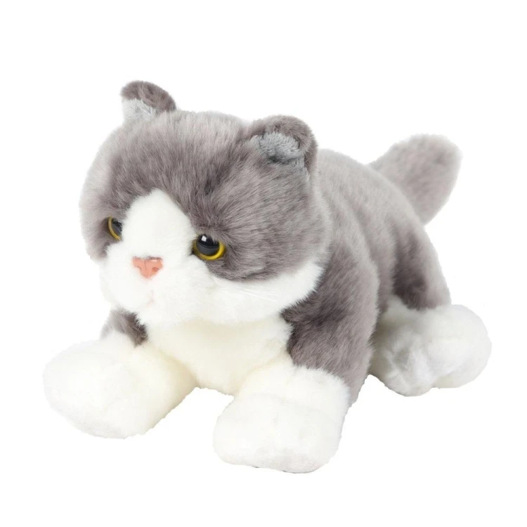 Kot leżący szary 30cm, Bensia