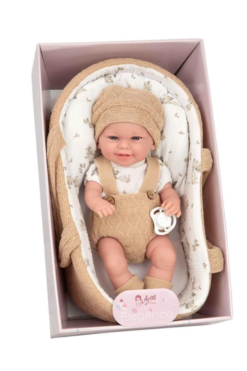 Lalka hiszpańska Bobas Marron 33cm, Arias