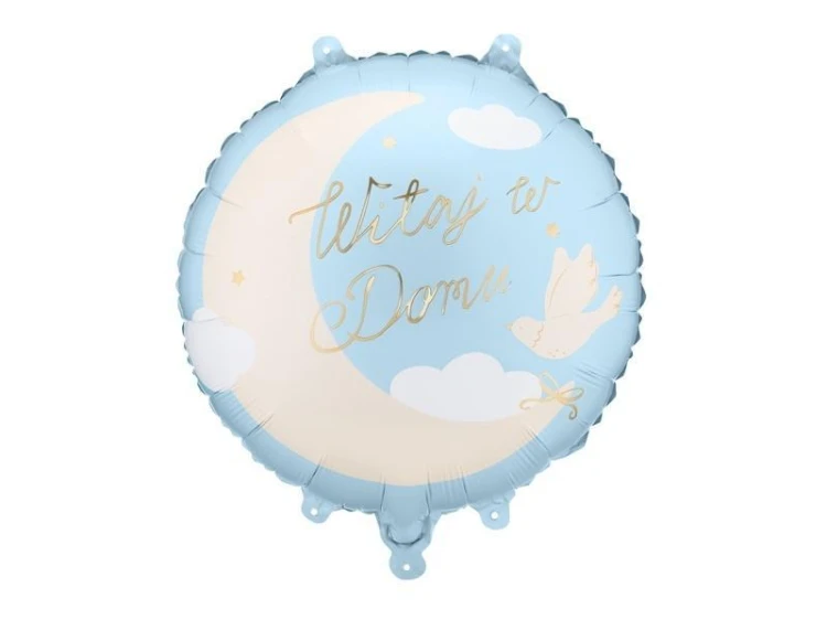 Balon foliowy pastylka Witaj w Domu 35x35cm