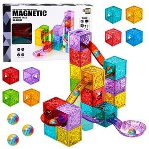 Klocki magnetyczne kostki Tor Kulkow 28el