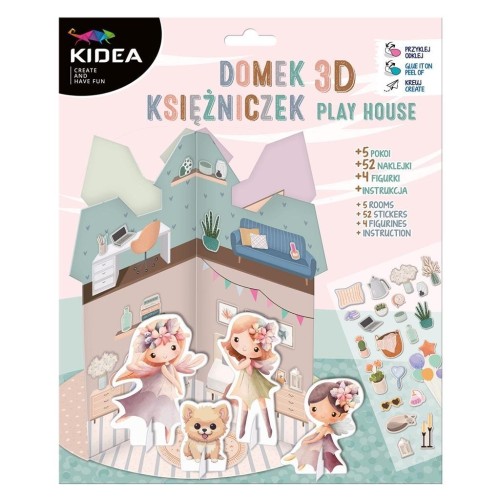 Domek 3D dla księżniczek KIDEA, DERFORM