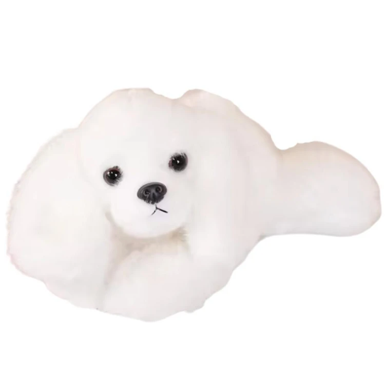 Maskotka Maltańczyk biały 30cm, Leantoys