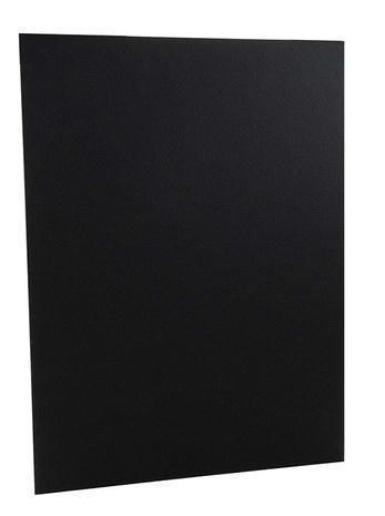 Podobrazie bawełniane czarne 30x40cm, Rosa