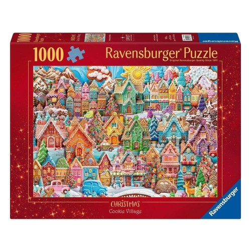 Puzzle 1000 Ciasteczkowe święta, Ravensburger