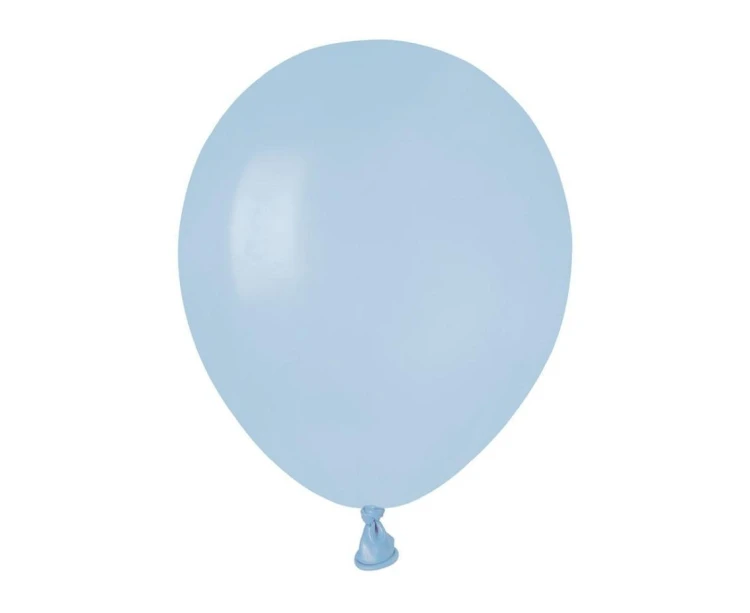 Balony Gemar pastel pudrowe błękitne 13cm 100szt