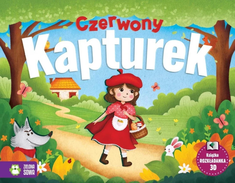 Rozkładanki. Czerwony Kapturek, Martyna Stasiak