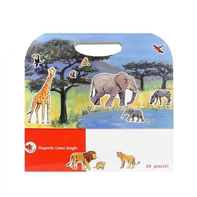 Układanka, gra magnetyczna, Dżungla, Egmont Toys