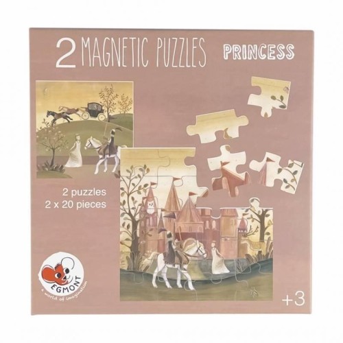Puzzle magnetyczne Księżniczka, Egmont Toys