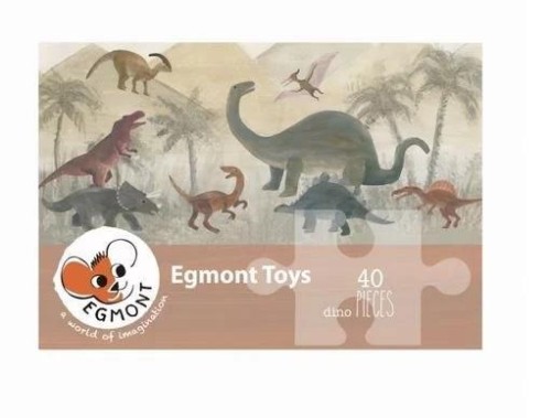 Puzzle 40 Dinozaury, Egmont Toys