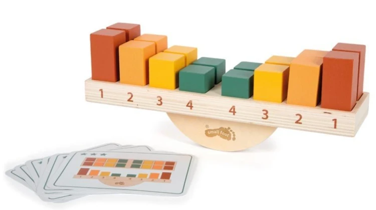 Montessori Równoważnia gra zręcznościowa
