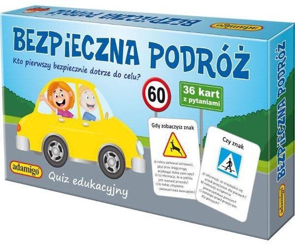Quiz Bezpieczna podróż, Adamigo