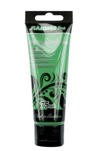 Farba akrylowa 75ml 050 zielona, Titanum