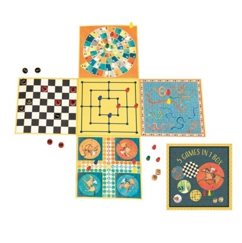 Planszowe gry rodzinne 5w1, Egmont Toys