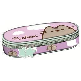 Piórnik saszetka z wewnętrzną klapką Pusheen viol