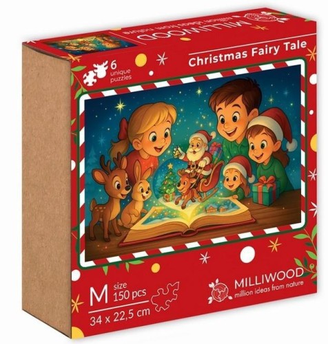 Puzzle drewniane 150 Świateczna Baśń, Alexander