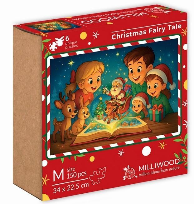 Puzzle drewniane 150 Świateczna Baśń, Alexander