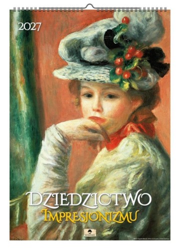Kalendarz 2027 A2 ścienny impresjonizm
