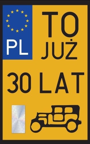 Karnet 2K 30 Urodziny