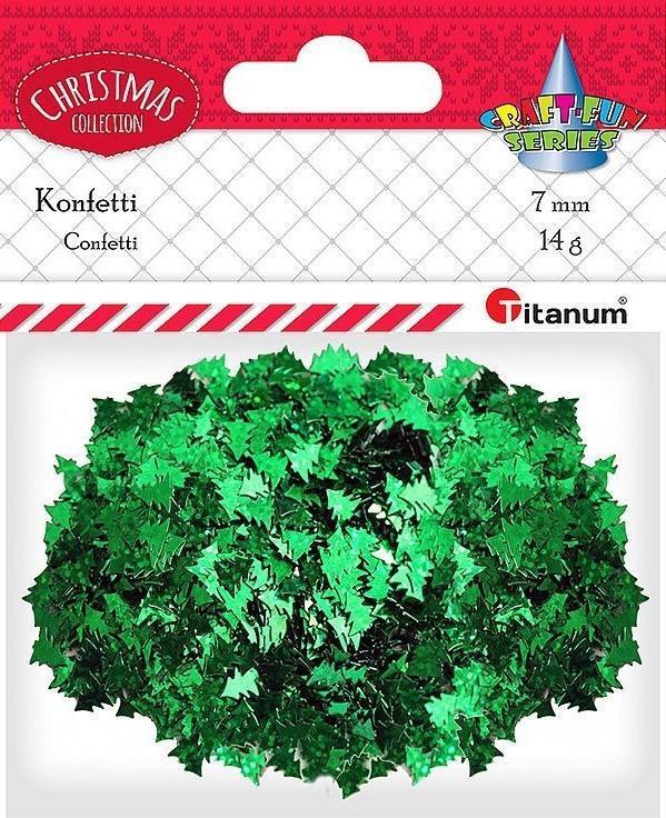 Konfetti choinki 14g, Titanum