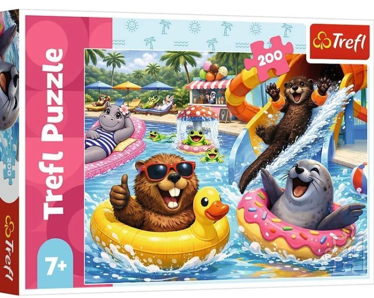 Puzzle 200 Bobrze sprawy TREFL, Trefl