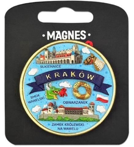Magnes I love Poland Kraków, Pan Dragon