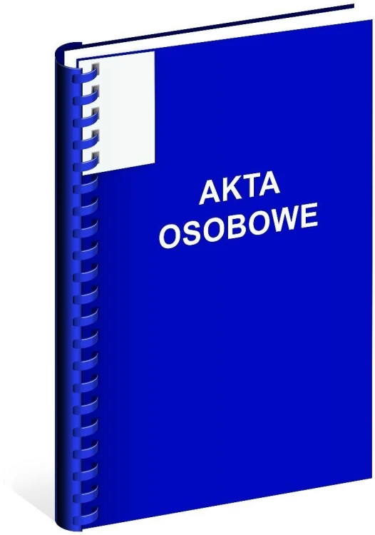 Teczka akt osobowych A4 niebieska (10szt)