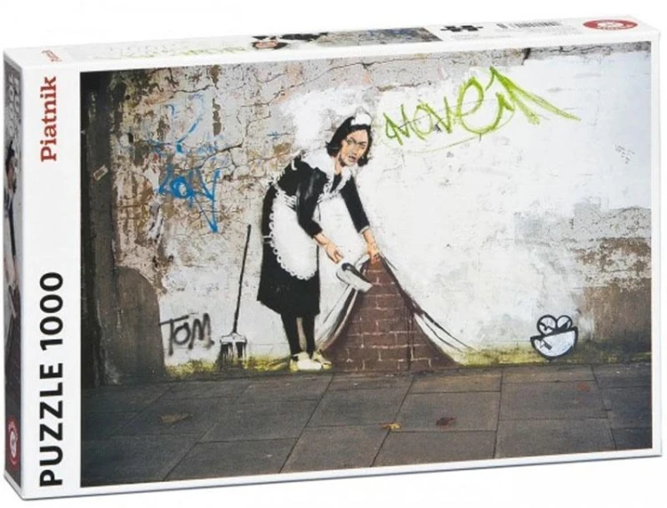 Puzzle 1000 Banksy, Pokojówka PIATNIK, Piatnik